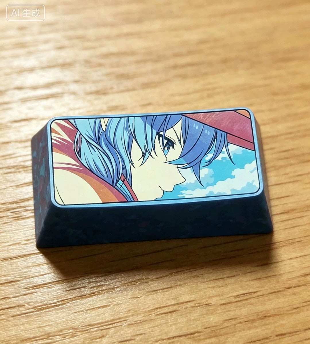 ‌Mushoku Tensei: Jobless Reincarnation‌， Roxy Migurdia Greyrat， 3 collections of styles, 2 U titanium alloy personalized keycaps, anime and game cultural creative keycaps, mechanical keycaps decorative keycaps