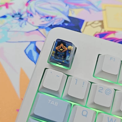 Slay the spire theme design, crystal resin personalized keycaps, game culture creative mechanical keyboard decorative keycaps
