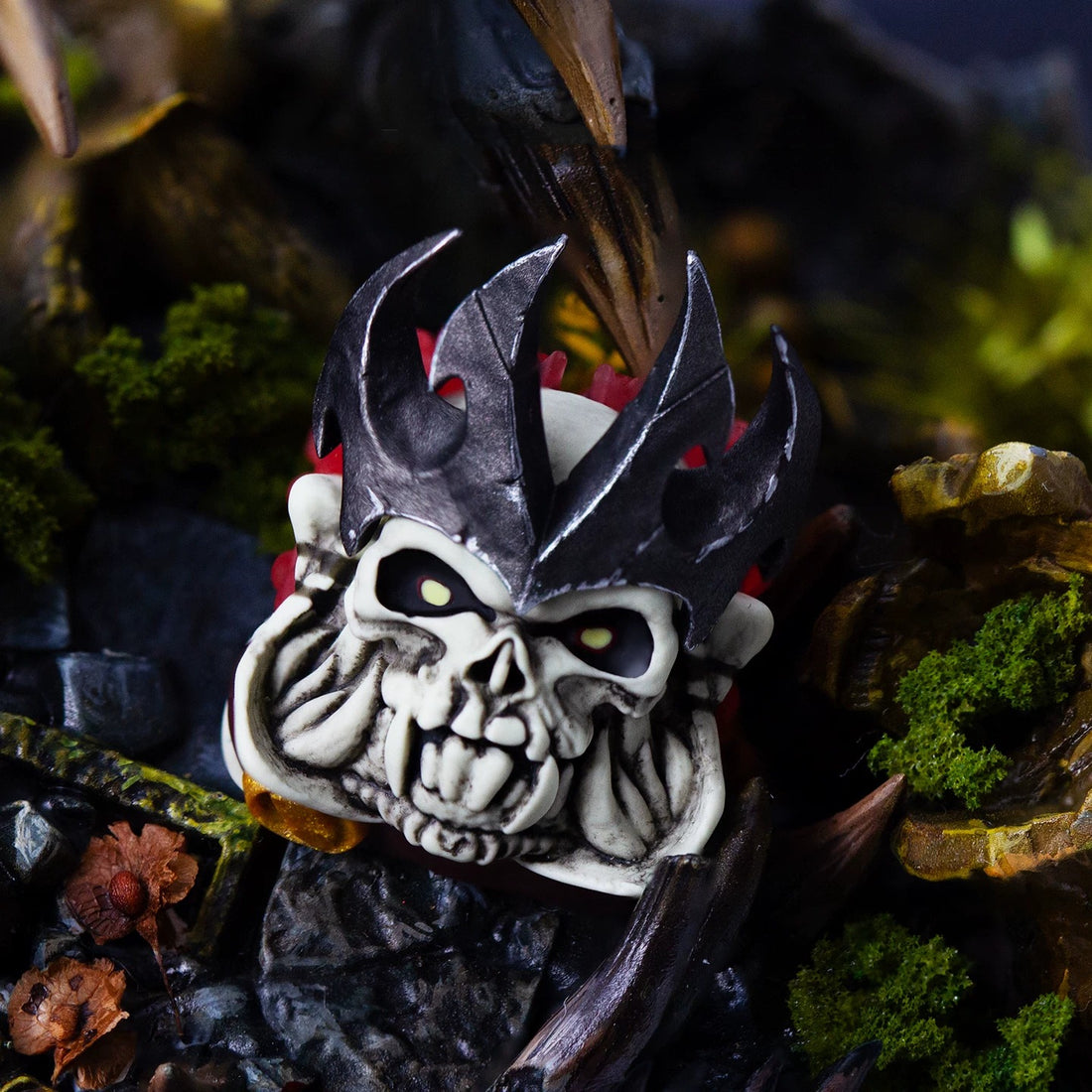 DOTA2 Dark Sky Skeleton King, multi-color resin personalized keycaps, anime and game cultural and creative products, mechanical keyboard decorative keycaps