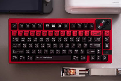 Parameterized metal paint keycaps, made of BPT material, sublimation， Original factory height mechanical keyboard decorative keycaps