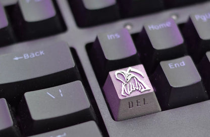 Thanatos/Reaper, DEL 1 U titanium alloy personalized keycaps, anime and game cultural creative keycaps, mechanical keyboard decorative keycaps