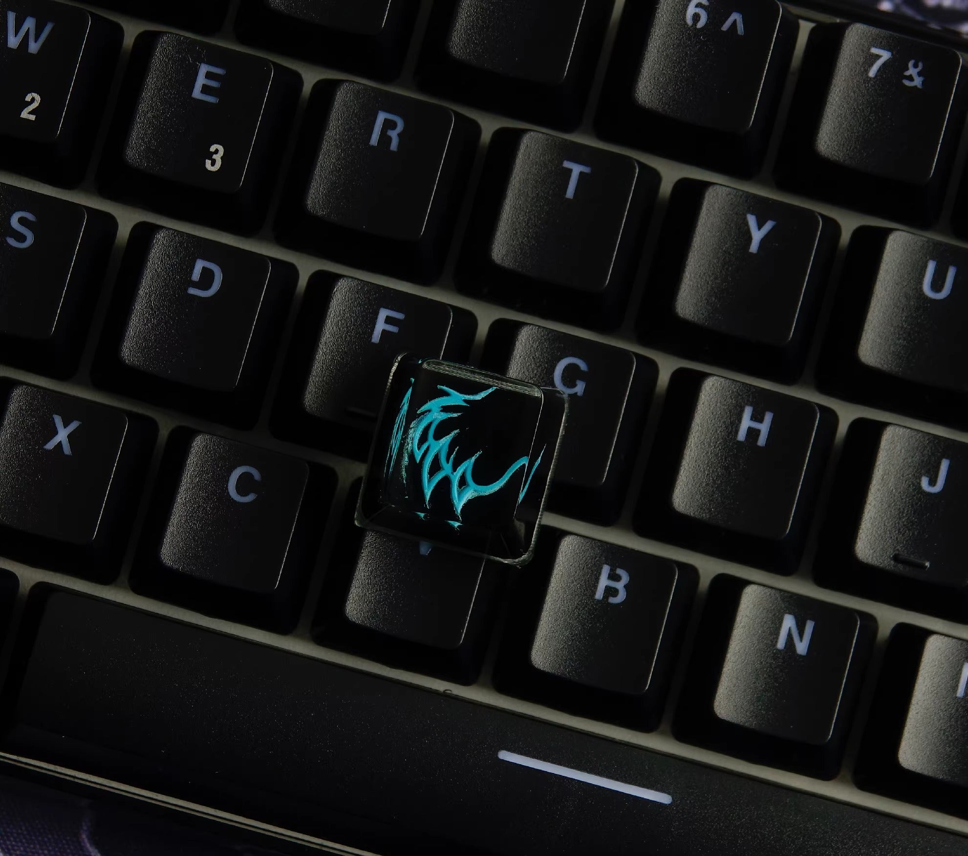 World of Warcraft series, Collection of Skill Symbols crystal resin artisankeycaps, game culture creative peripheral resin decorative keycaps