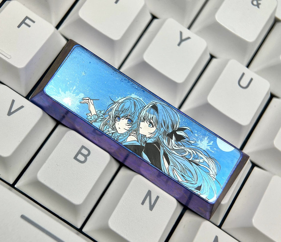 Honkai:Star Rail, Firefly 2.75 U shift,Titanium Alloy Custom Keycaps, suitable for anime, gaming, cultural and creative products, and mechanical keyboard decoration