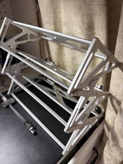 Customized metal anode keyboard bracket, customized mechanical keyboard display stand, double-layer and three-layer desktop storage and decoration bracket