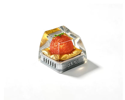 One Piece series, Devil Fruit/Akuma no Mi theme coating and sealing design, Crystal Resin Personalized Keycaps, Anime Game Culture Creative Resin Keycaps, Mechanical Keyboard Art Decorative Keycaps