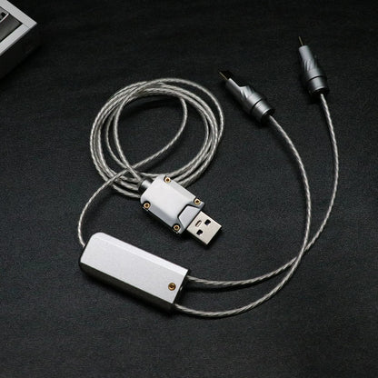 Fine silver flexible wire aviation plug wire, keyboard cable 8K keyboard custom data cable, Handmade data cable for mechanical keyboard, customized keyboard cable
