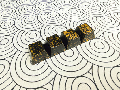 Colorful inkjet spot anode, aluminum alloy CNC metal anode personalized keycap, mechanical keyboard decorative art keycap