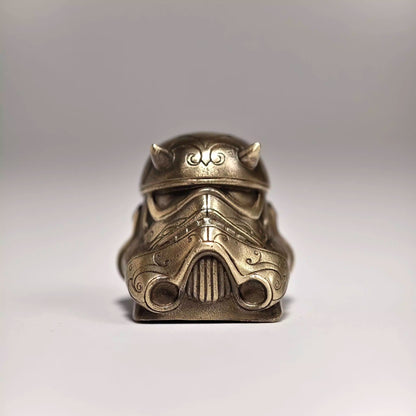 Star Wars, Imperial Stormtrooper，Mandalore， Metal material casting personalized keycaps, anime, games, movies, cultural and creative decorative keycaps