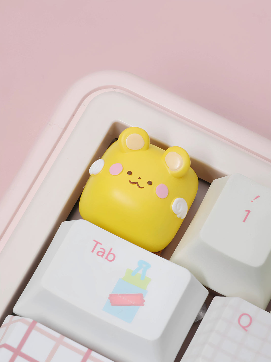 Cardcaptor Sakura, multi-color resin personalized keycaps, anime cartoon character designed keycaps, mechanical keyboard decorative keycaps