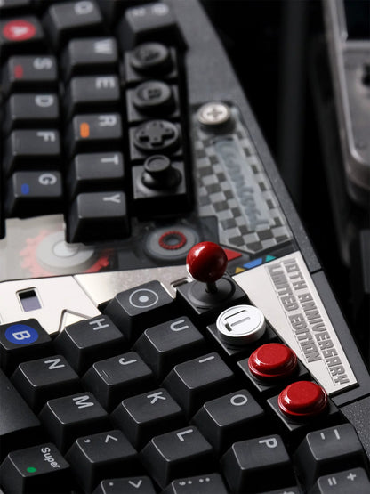 PEI Personalized Keycaps PC Material Personalized Keycaps, Gamepad Shaped Keys, Gamepad Metal CNC Mechanical Keyboard Decorative Keycap Set