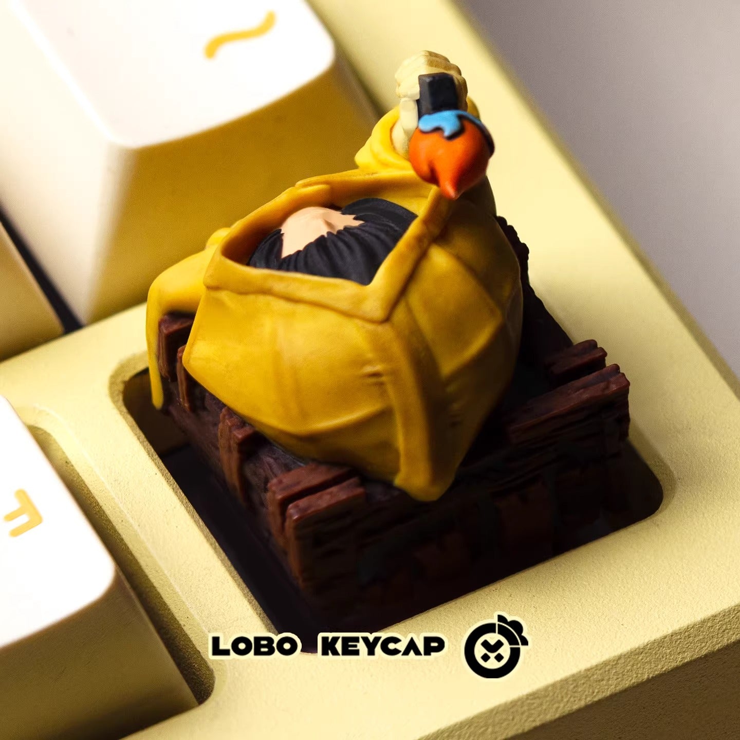 Little Nightmares, artisankeycaps multi-color resin personalized keycaps, anime, gaming, cultural and creative mechanical keyboard decorative keycaps
