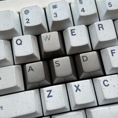 WASD Stone washing process titanium alloy  personalized keycaps, FPS game keys wear-resistant and scratch resistant titanium alloy mechanical keyboard decorative function keycaps