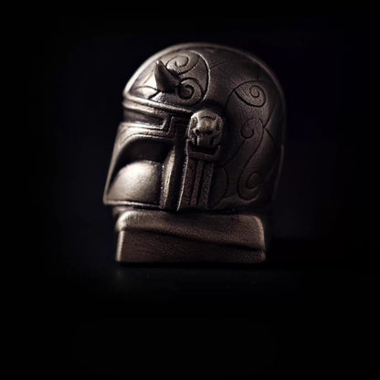 Star Wars, Imperial Stormtrooper，Mandalore， Metal material casting personalized keycaps, anime, games, movies, cultural and creative decorative keycaps