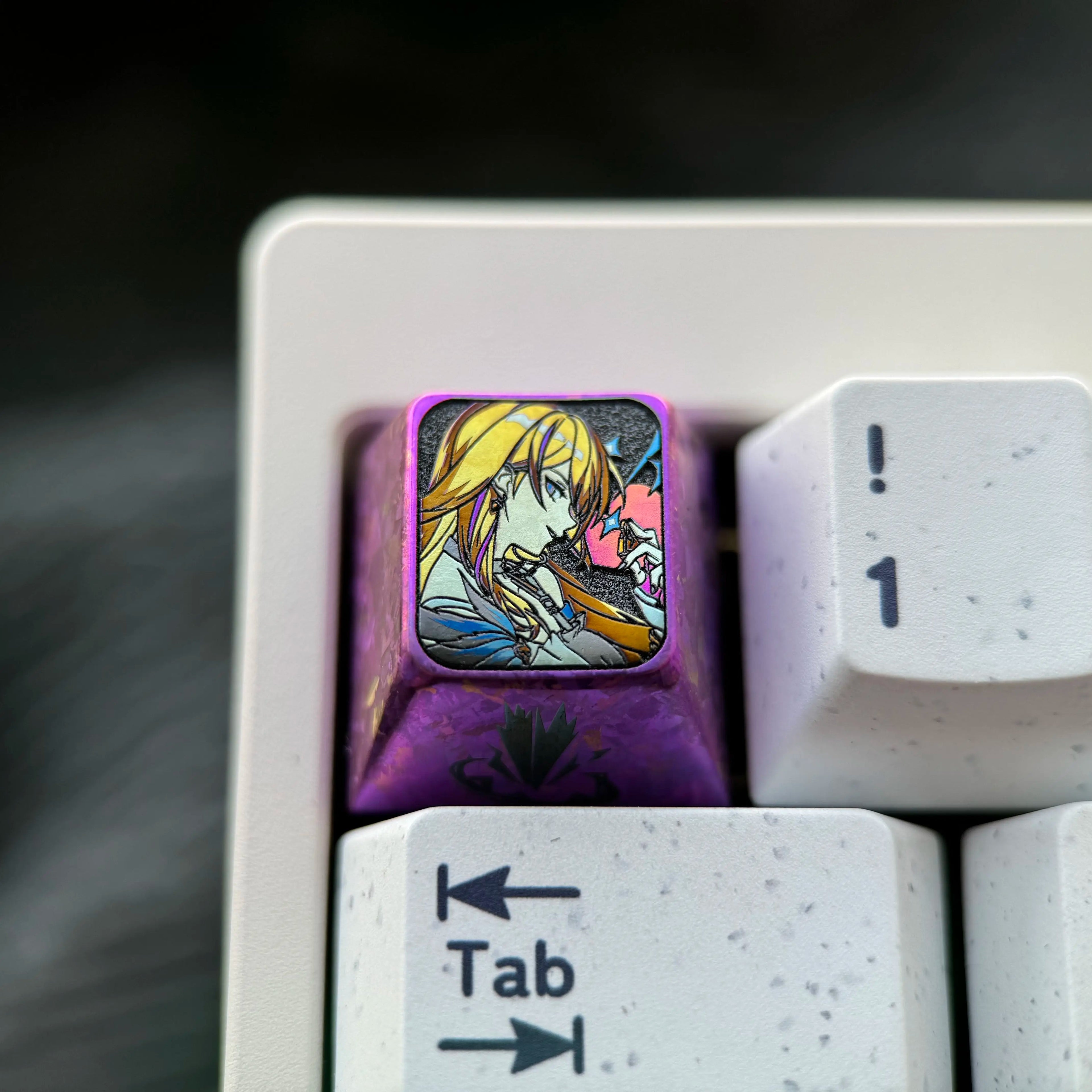 Honkai: Star Rail, Servant, 1U titanium alloy personalized keycaps, innovative products in anime and gaming culture, mechanical keyboard decoration keycaps