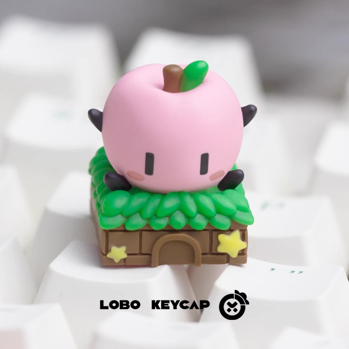 Stardew Valley， Creative peripheral products, multi-color resin personalized keycaps, cute decorative keycaps for anime and games
