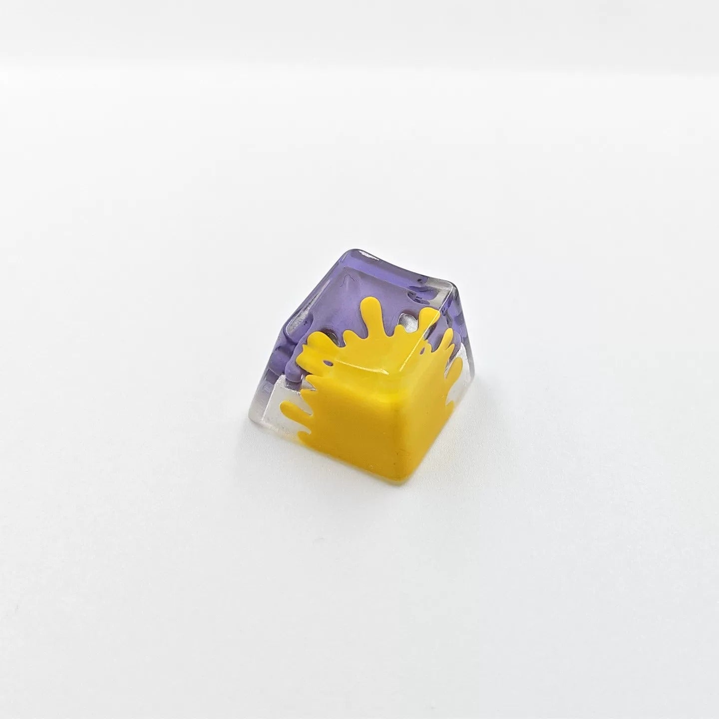 Splatoon theme, inkjet/graffiti, crystal resin personalized keycaps, game culture creative keycaps, Mechanical keyboard decorative keycaps