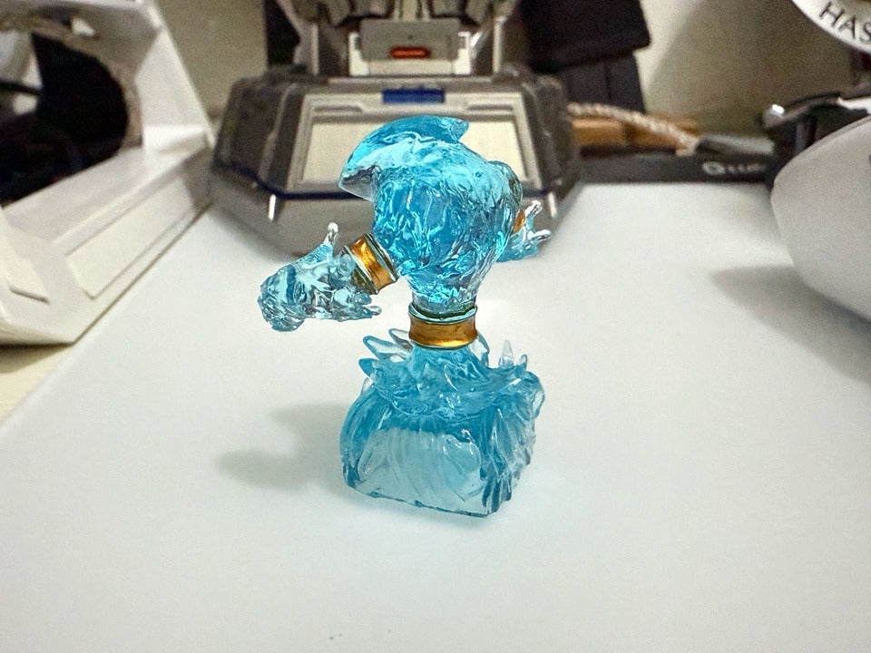 World of Warcraft, Water Elemental, Crystal Resin Molding, Handmade Resin Craftsman Keycaps, Game Anime Culture Creative Mechanical Keyboard Decorative Keycaps