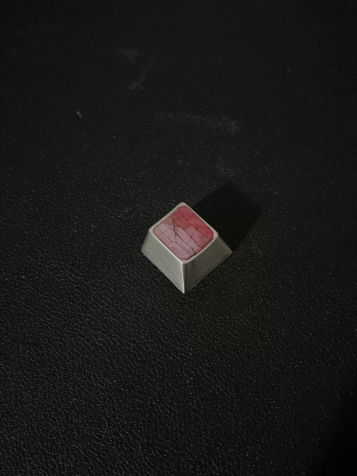 Mother of pearl inlay+Lacquer craft+metal base, artistic keycaps, metal personalized keycaps, mechanical keyboard decorative keycaps