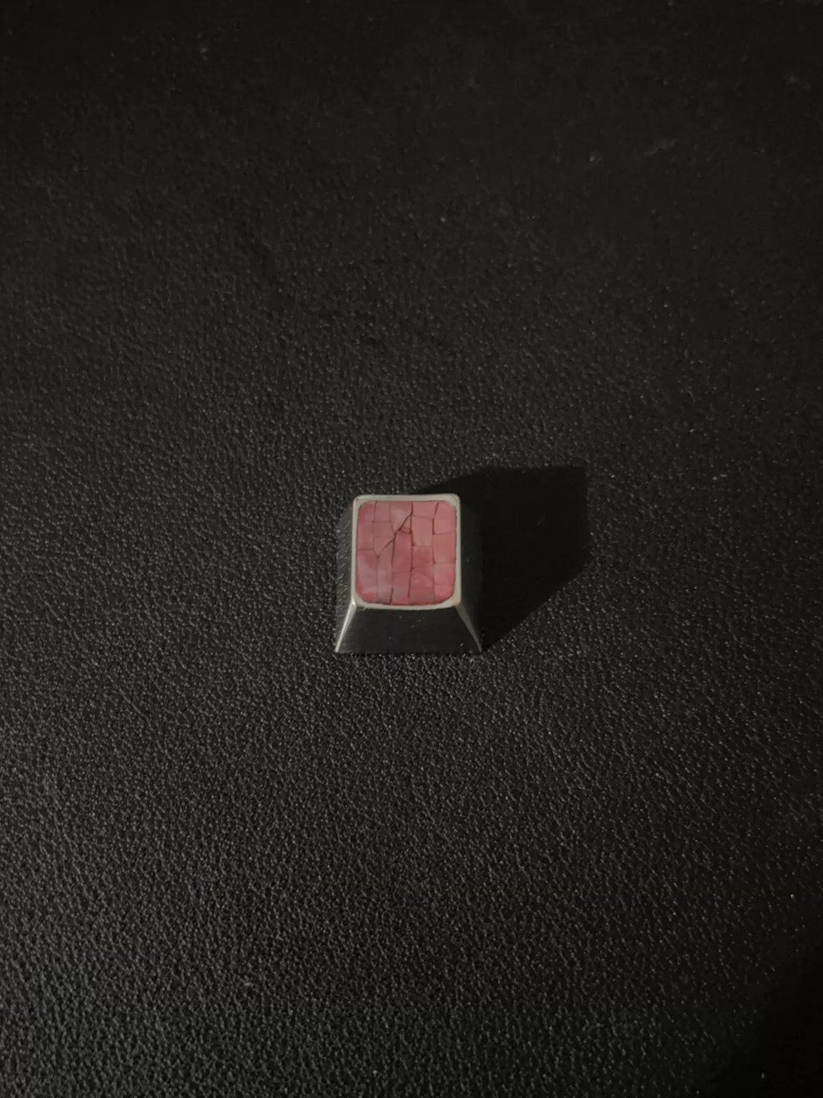 Mother of pearl inlay+Lacquer craft+metal base, artistic keycaps, metal personalized keycaps, mechanical keyboard decorative keycaps