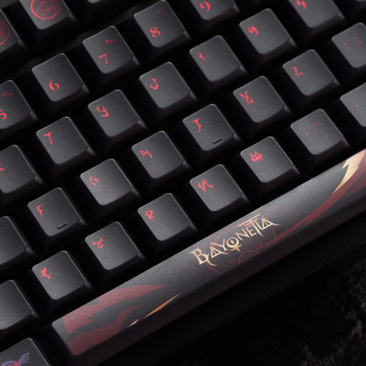 Bayonetta Theme Design, PBT material, sublimation， Personalized keycap set, original factory height mechanical keyboard decorative keycap set