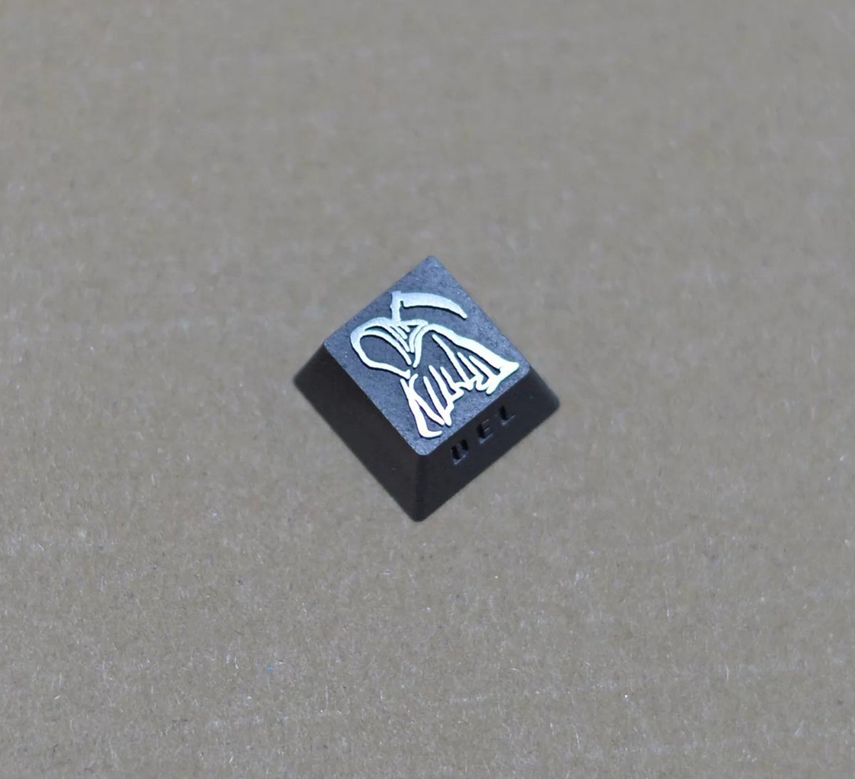 Thanatos/Reaper, DEL 1 U titanium alloy personalized keycaps, anime and game cultural creative keycaps, mechanical keyboard decorative keycaps