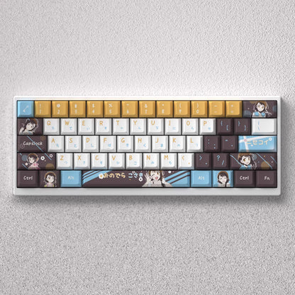 Nisekoi series, Onodera Kosaki theme, original high PBT material compatible MX switch mechanical keyboard, anime game theme set keycaps, mechanical keyboard replacement keycap set