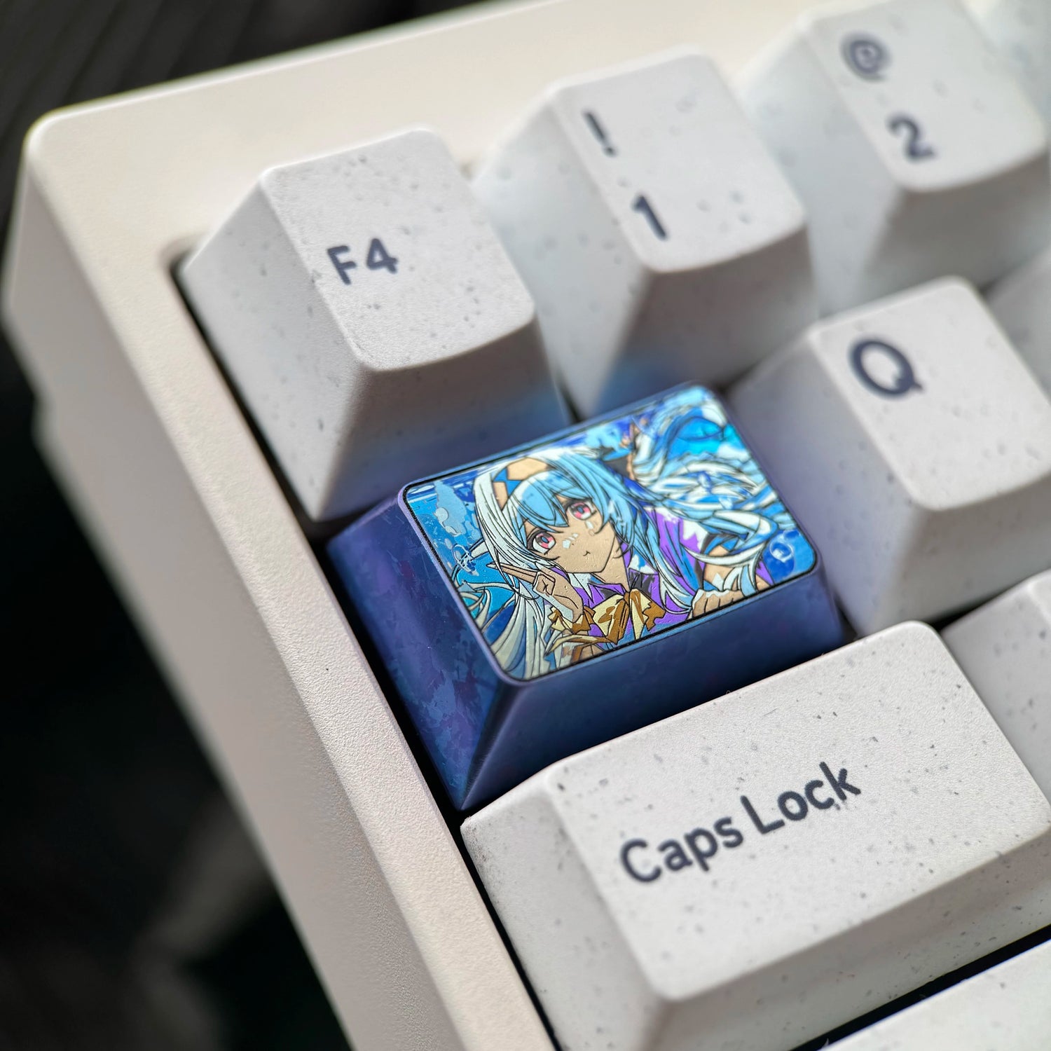 Honkai: Star Rail, Firefly theme, 1.5U titanium alloy personalized keycaps, anime and game culture creative art keycaps, mechanical keyboard decorative keycaps
