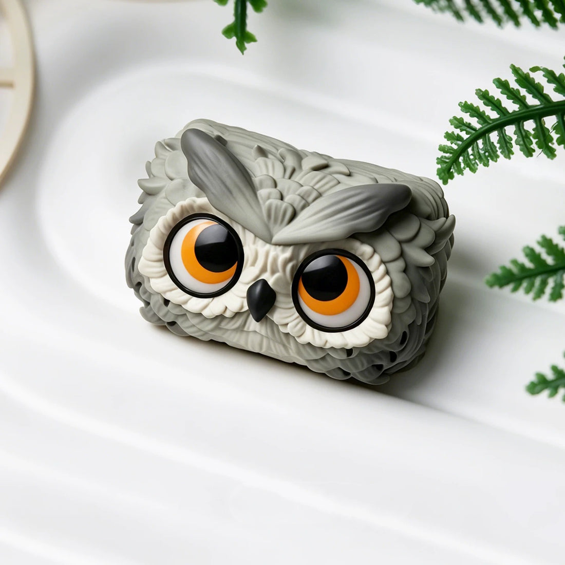 Owl shaped design personalized keycaps, 1.5U multi-color resin handmade art keycaps, mechanical keyboard decorative keycaps
