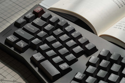 Original sci-fi Star Wars series, The Mandalorian themed keycap factory height 172 key PBT material mechanical keyboard personalized keycap set
