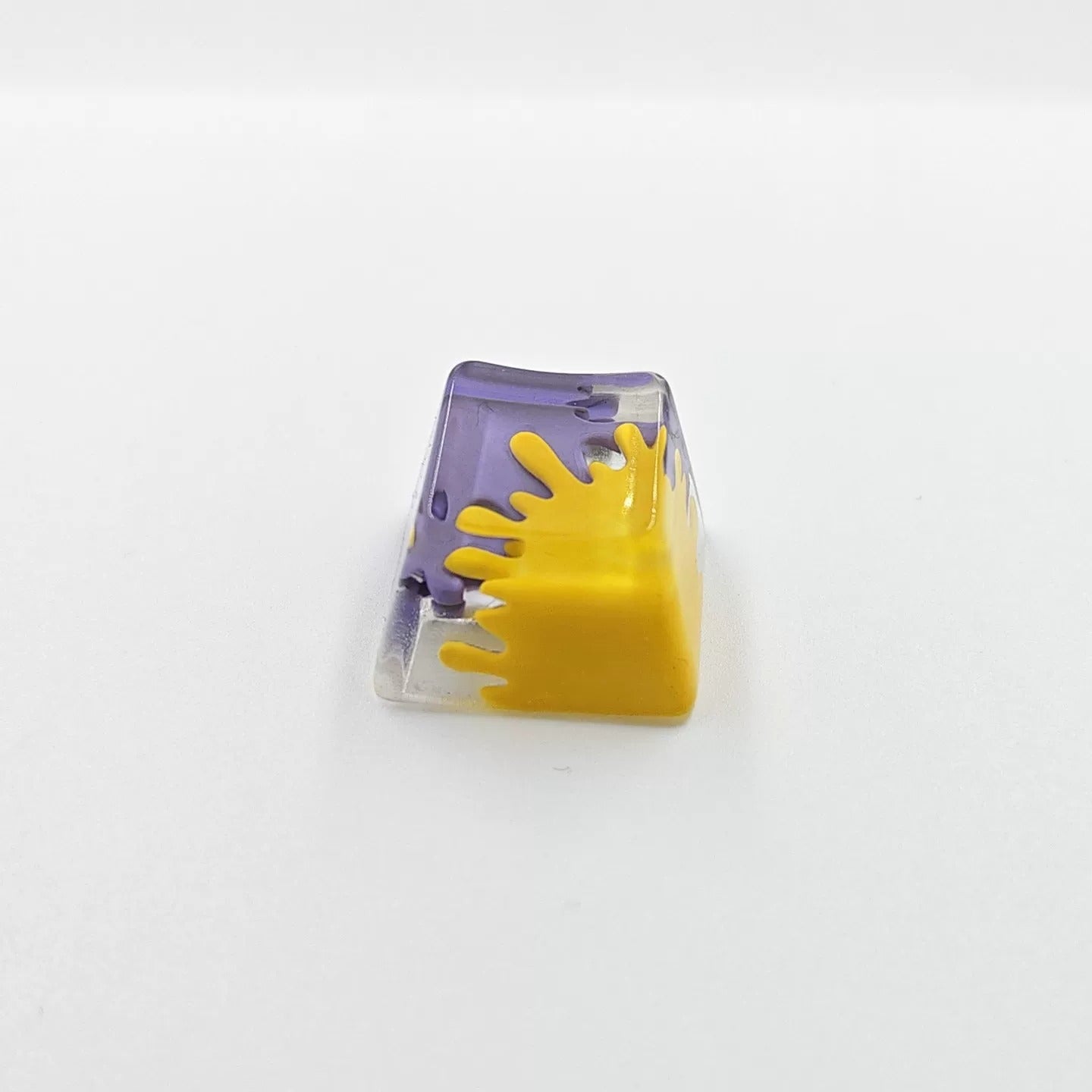 Splatoon theme, inkjet/graffiti, crystal resin personalized keycaps, game culture creative keycaps, Mechanical keyboard decorative keycaps