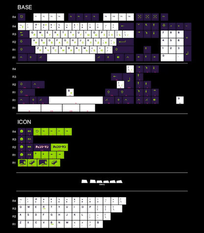 Chainsaw Man,Reze PBT Material  Personalized Keycap Set, Anime Game Culture Creative Decorative Keycap Set, Compatible with 61/64/68/75/84/87/104 Key Mechanical Keyboard
