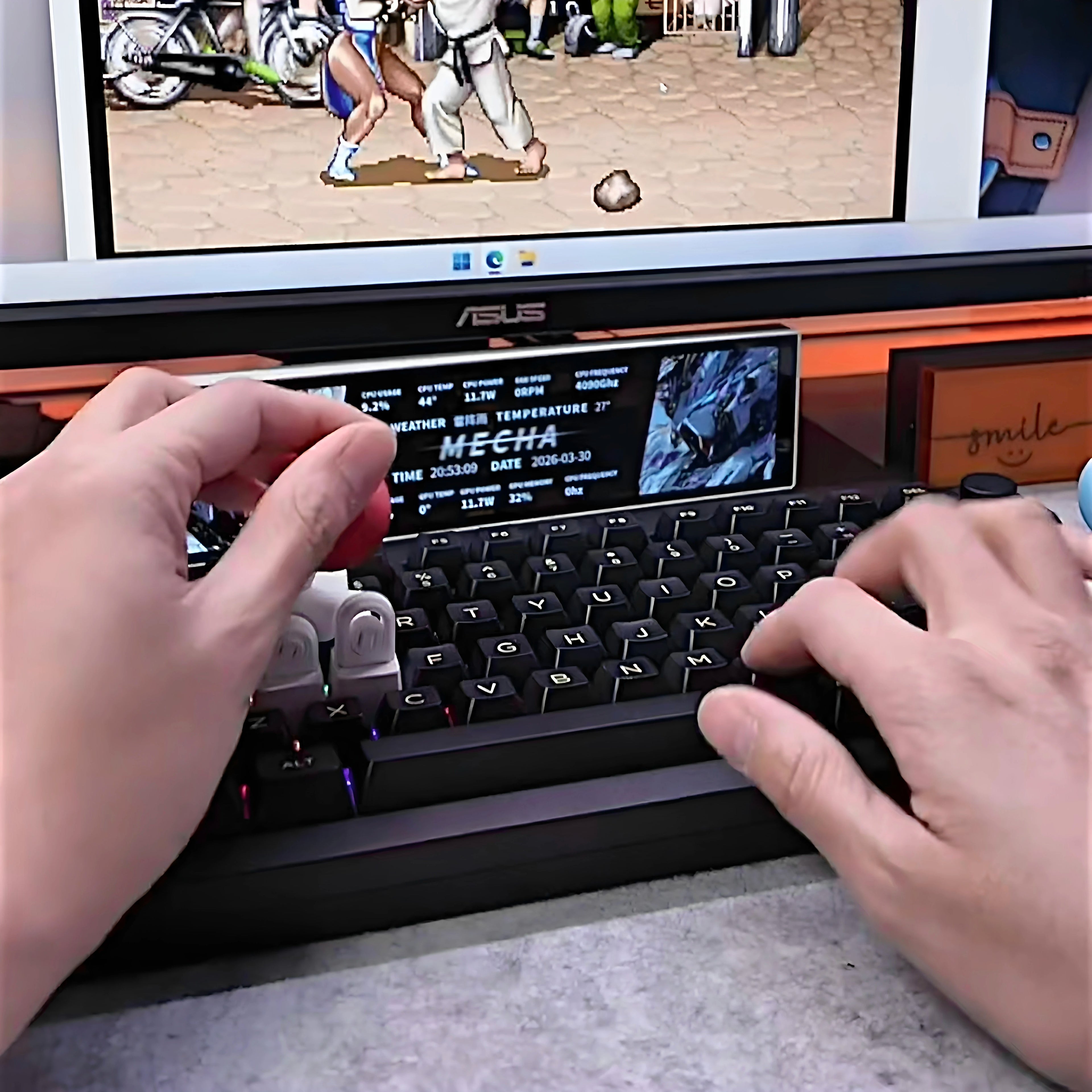Joystick keycap 4-way mechanical keyboard controller joystick 3D printed movable keyboard lever device