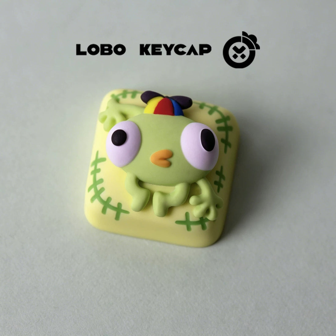 PEAK series, multi-color resin personalized keycaps, cartoon fun gaming mechanical keyboard decorative art keycaps