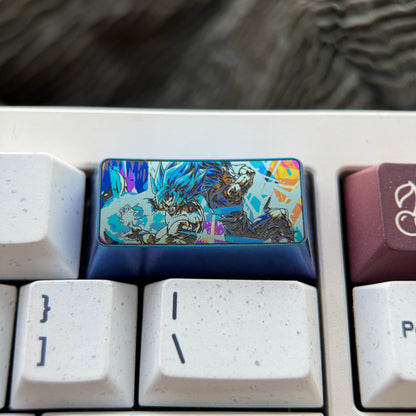 Dragon Ball, 2U Backspace Key Titanium Alloy Personalized Keycap, Anime Game Culture Creative Decorative Keycap