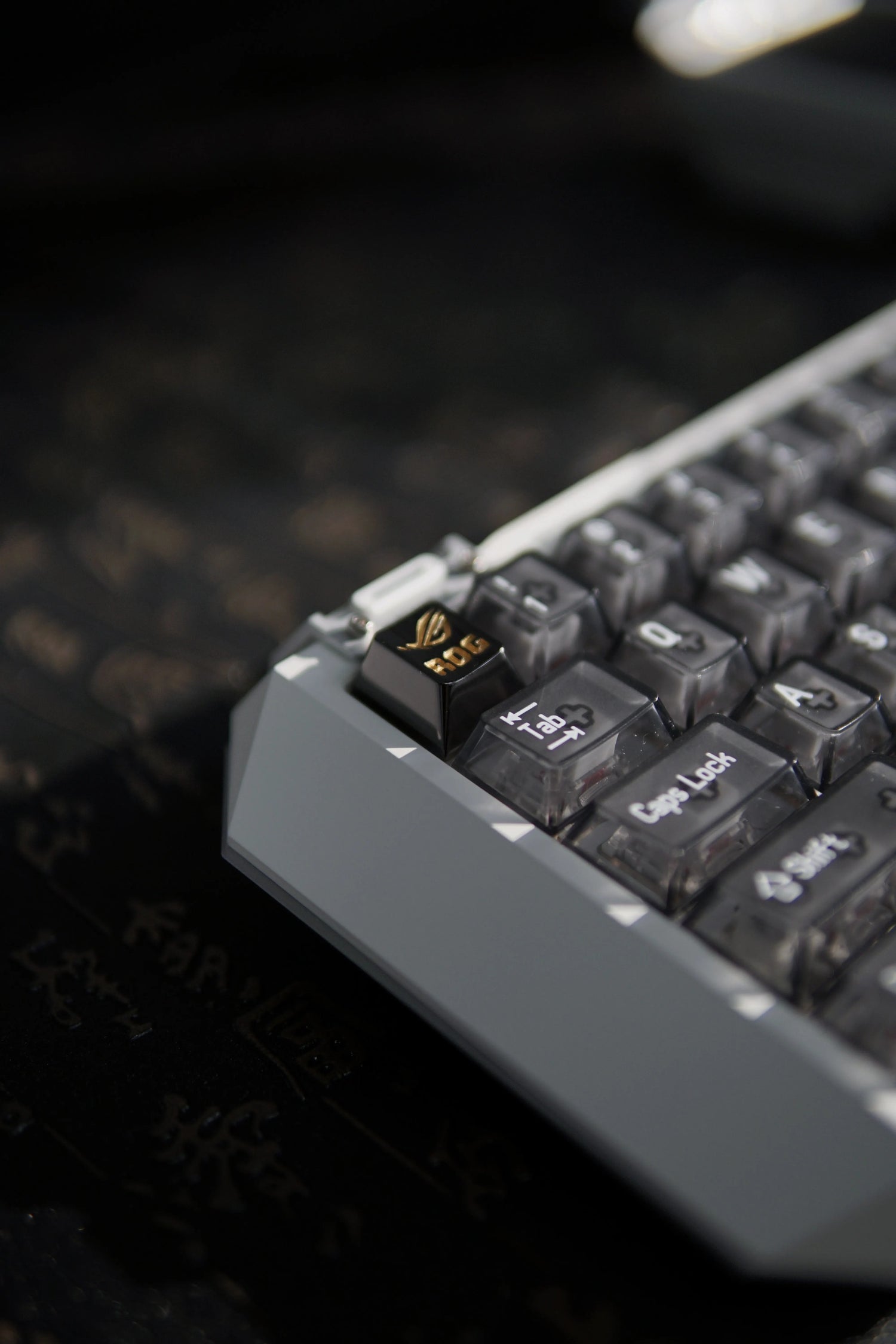 ASUS, ROG theme, Republic of Gamers, 1U metal logo personalized keycap