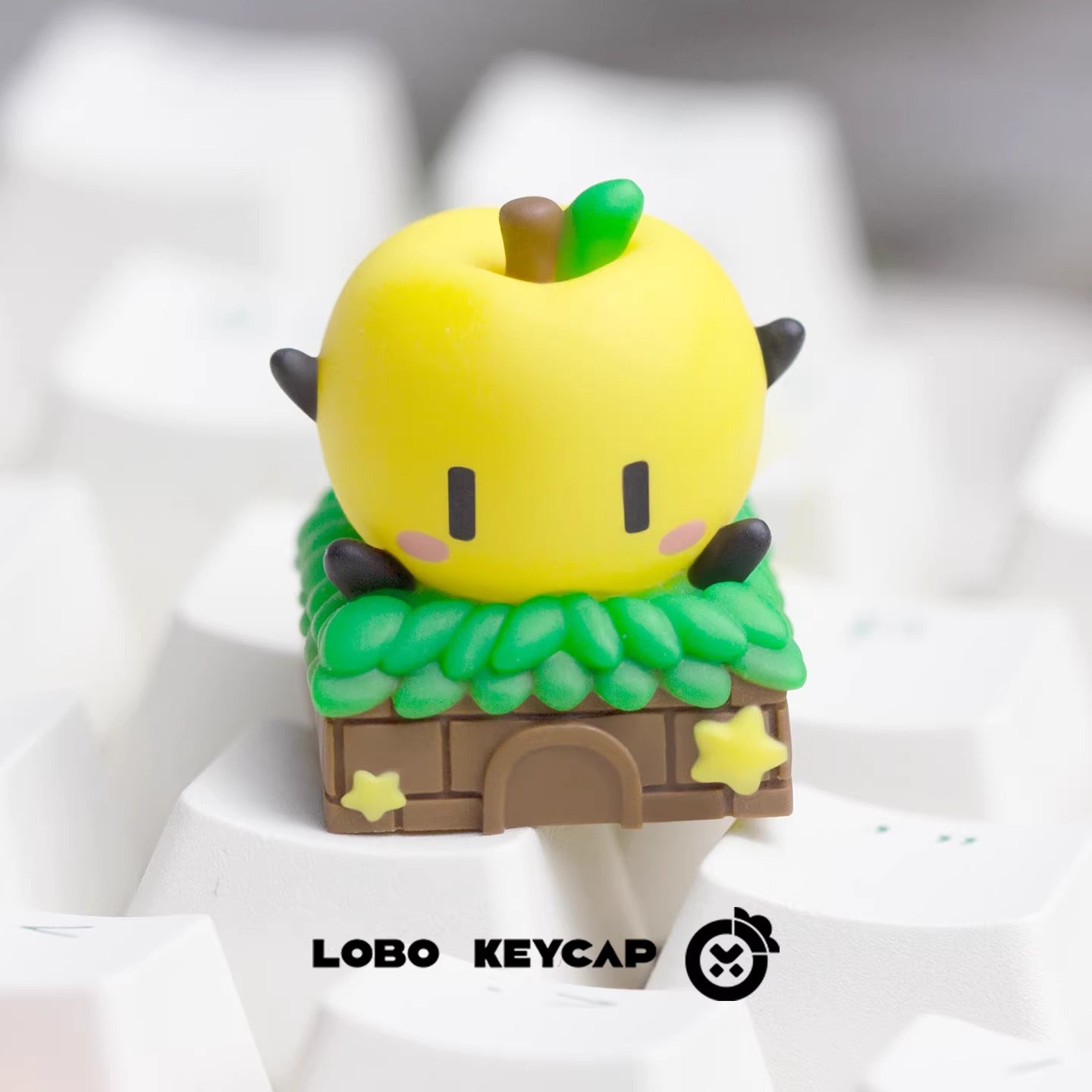 Stardew Valley， Creative peripheral products, multi-color resin personalized keycaps, cute decorative keycaps for anime and games