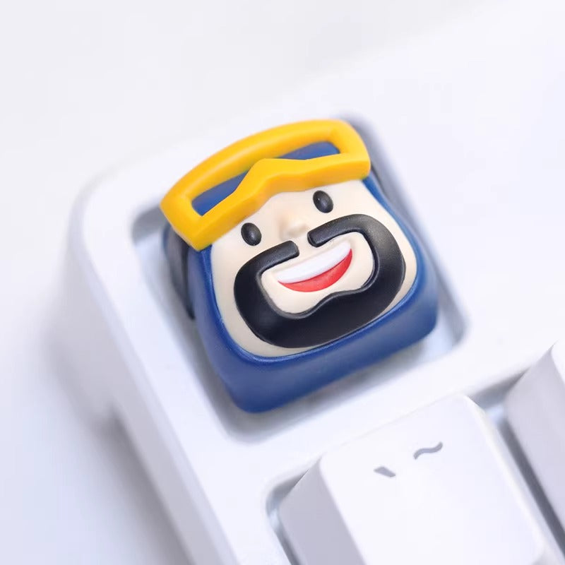 DAVE THE DIVER Theme, Multi colored Resin Personalized Keycaps, Game Fun Decorative Keycaps, Creative Art Keycaps