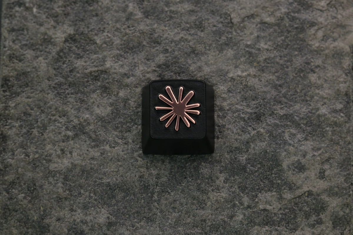 Claude Logo Little Crab AI, Metal Logo Series Personalized Keycaps, Metal Keycaps, Mechanical Keyboard Decorative Keycaps