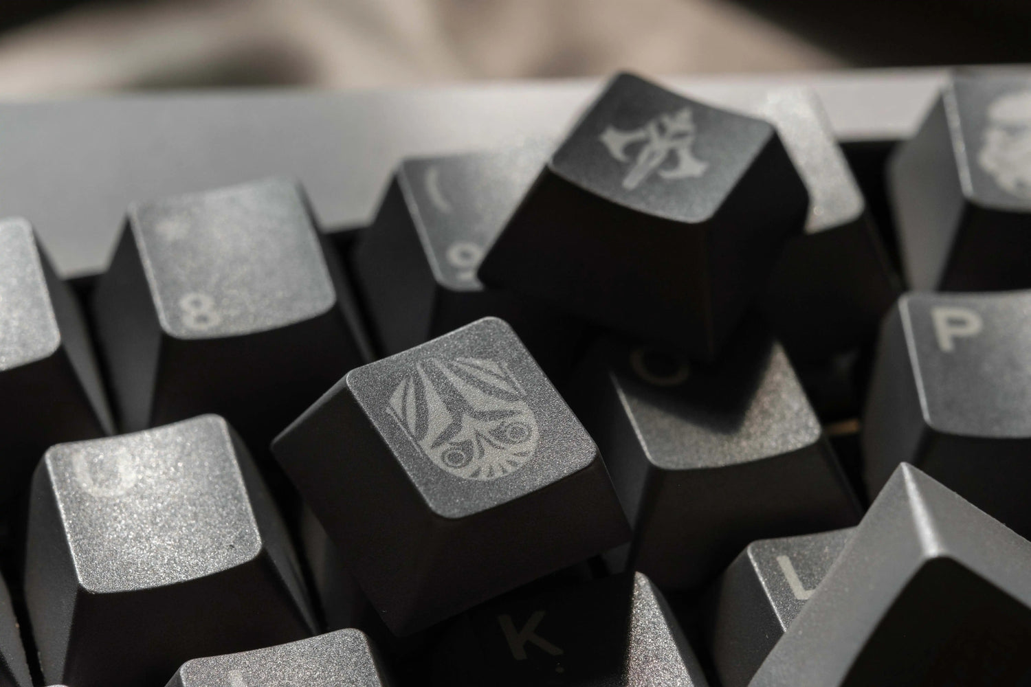 Original sci-fi Star Wars series, The Mandalorian themed keycap factory height 172 key PBT material mechanical keyboard personalized keycap set