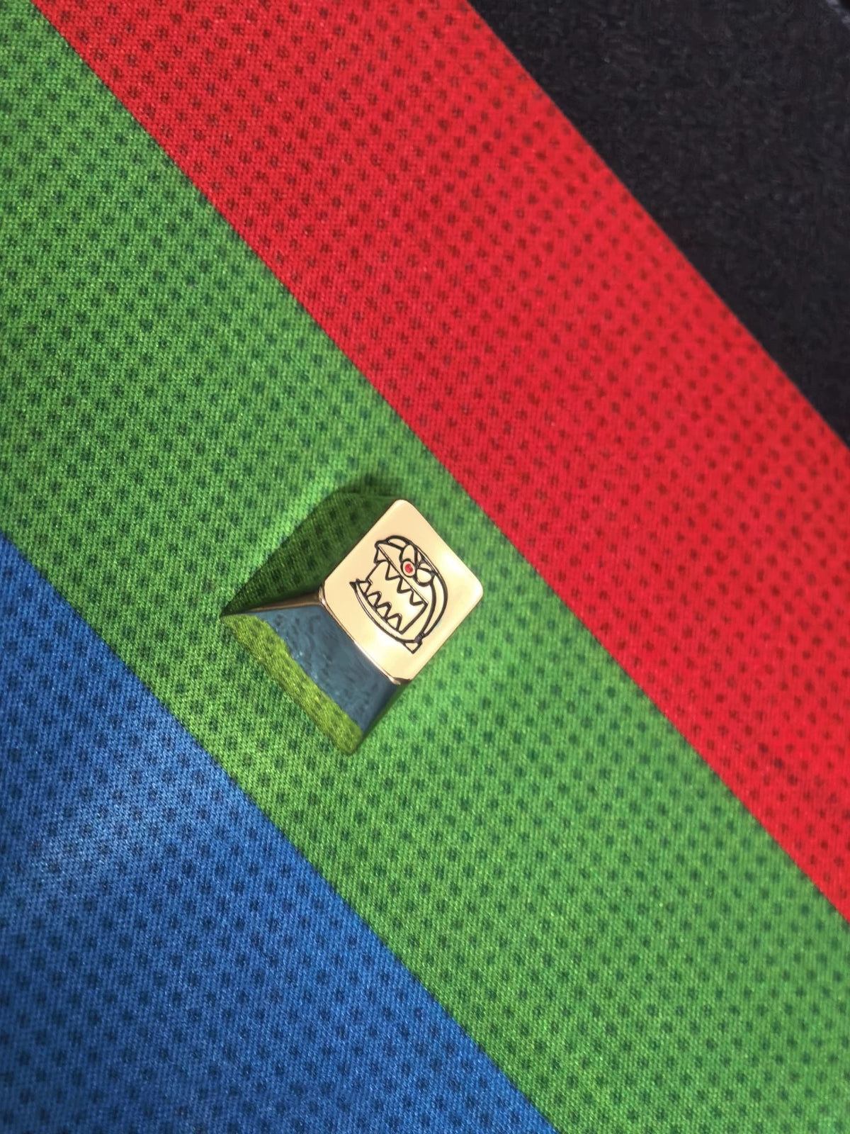 Evil Doraemon emoji, secondary creative personalized keycaps, anime creative keycaps, metal decorative keycaps, mechanical keyboard keycaps