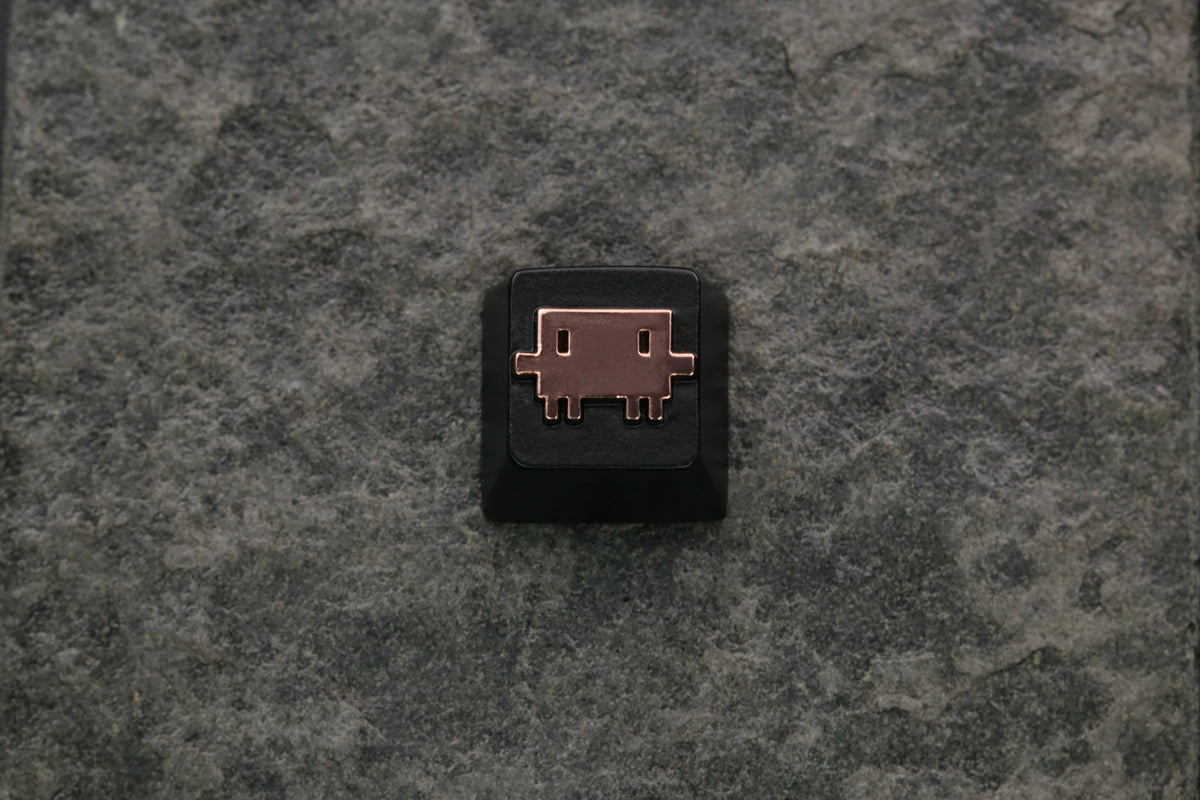 Claude Logo Little Crab AI, Metal Logo Series Personalized Keycaps, Metal Keycaps, Mechanical Keyboard Decorative Keycaps