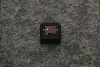 Claude Logo Little Crab AI, Metal Logo Series Personalized Keycaps, Metal Keycaps, Mechanical Keyboard Decorative Keycaps