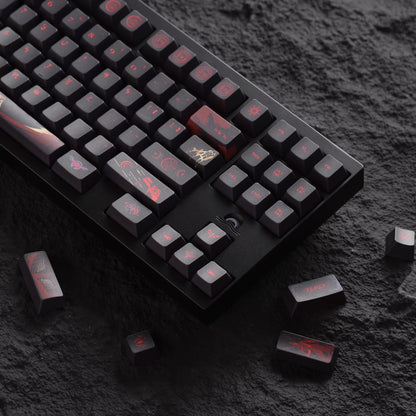 Bayonetta Theme Design, PBT material, sublimation， Personalized keycap set, original factory height mechanical keyboard decorative keycap set