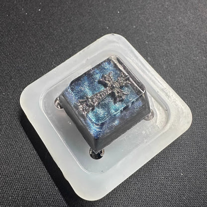 CH, Crystal drops of glue series, trendy fashion items, personalized keycaps, handmade keycaps