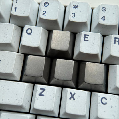 WASD Stone washing process titanium alloy  personalized keycaps, FPS game keys wear-resistant and scratch resistant titanium alloy mechanical keyboard decorative function keycaps