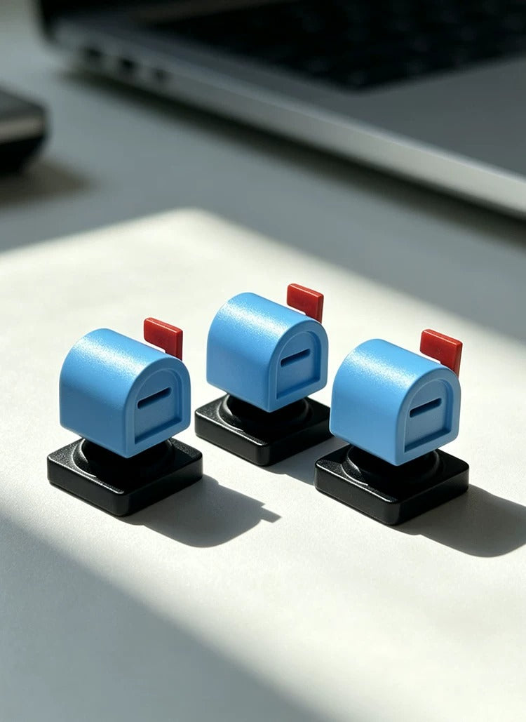 Barricade series personalized keycaps， Road obstacle shaped keycaps, mechanical keyboard decorative keycaps