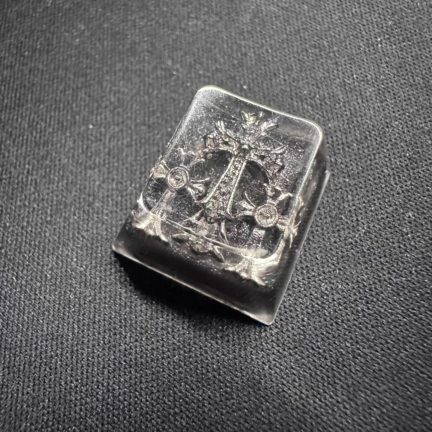 CH, Crystal drops of glue series, trendy fashion items, personalized keycaps, handmade keycaps