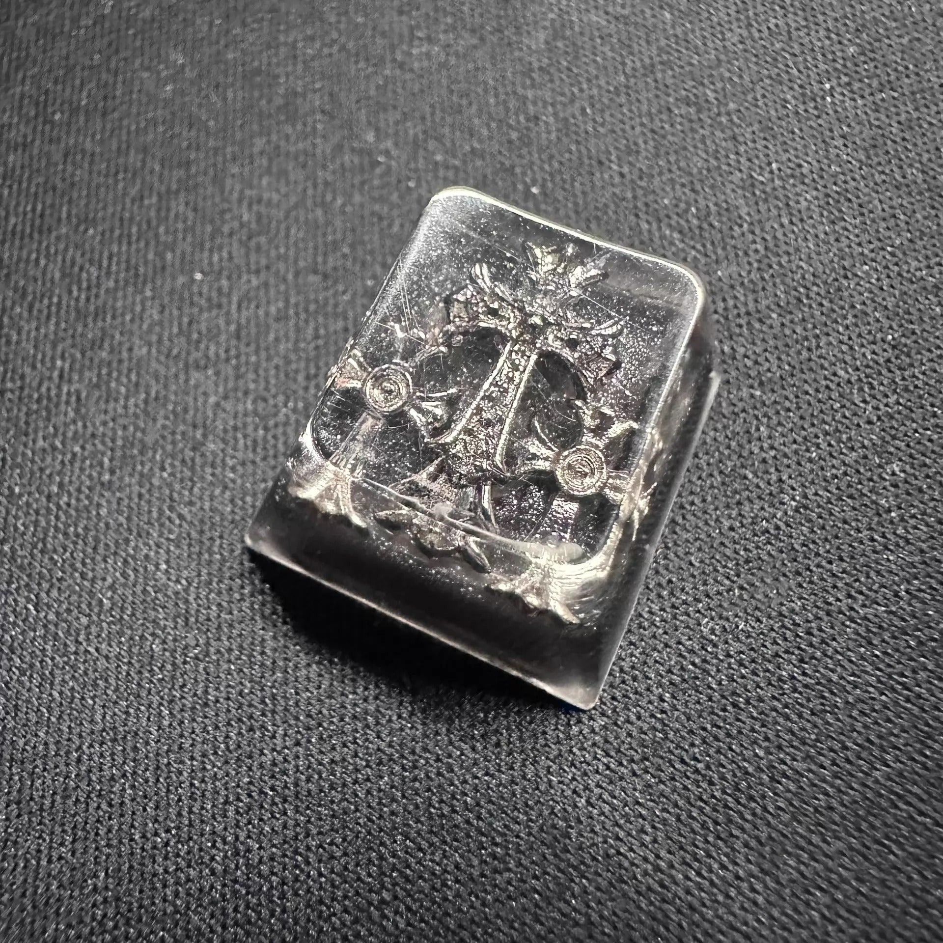 CH, Crystal drops of glue series, trendy fashion items, personalized keycaps, handmade keycaps