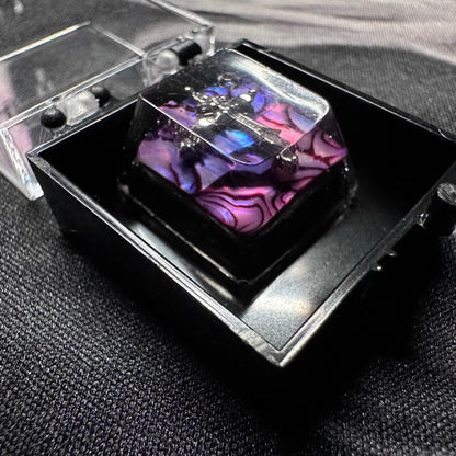 CH, Crystal drops of glue series, trendy fashion items, personalized keycaps, handmade keycaps