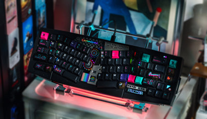 Carnival Ceremony themed design, creative keycap set, PBT material personalized keycap set, mechanical keyboard replacement decorative keycaps, compatible with 61/64/68/75/84/87/104 key mechanical keyboard